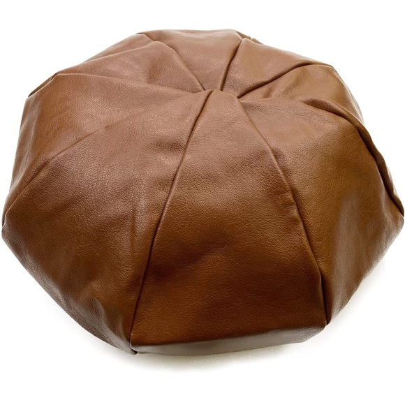 Entré Parlee Mahagony Brown Beret Cap Hat - Picture 5 of 8